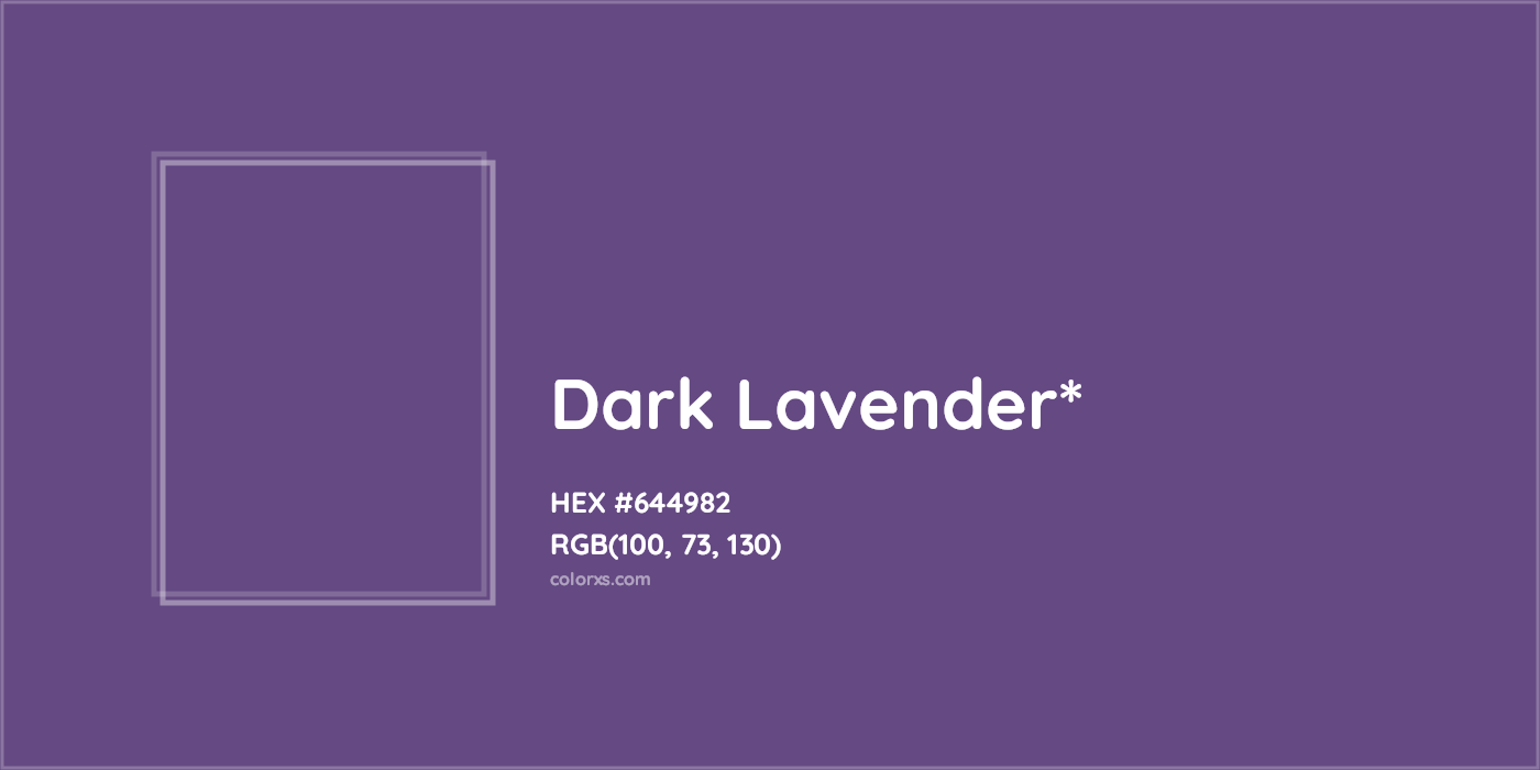 HEX #644982 Color Name, Color Code, Palettes, Similar Paints, Images