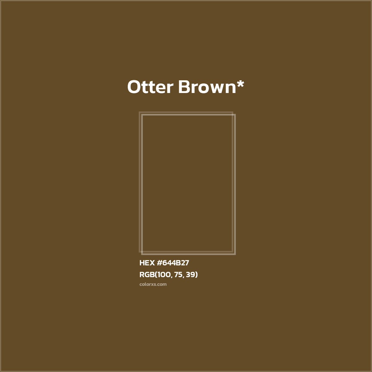 HEX #644B27 Color Name, Color Code, Palettes, Similar Paints, Images