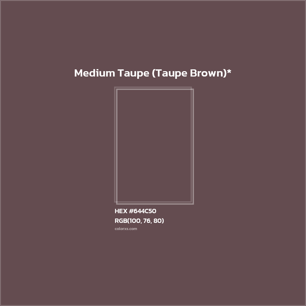 HEX #644C50 Color Name, Color Code, Palettes, Similar Paints, Images