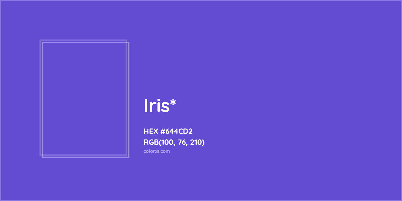 HEX #644CD2 Color Name, Color Code, Palettes, Similar Paints, Images