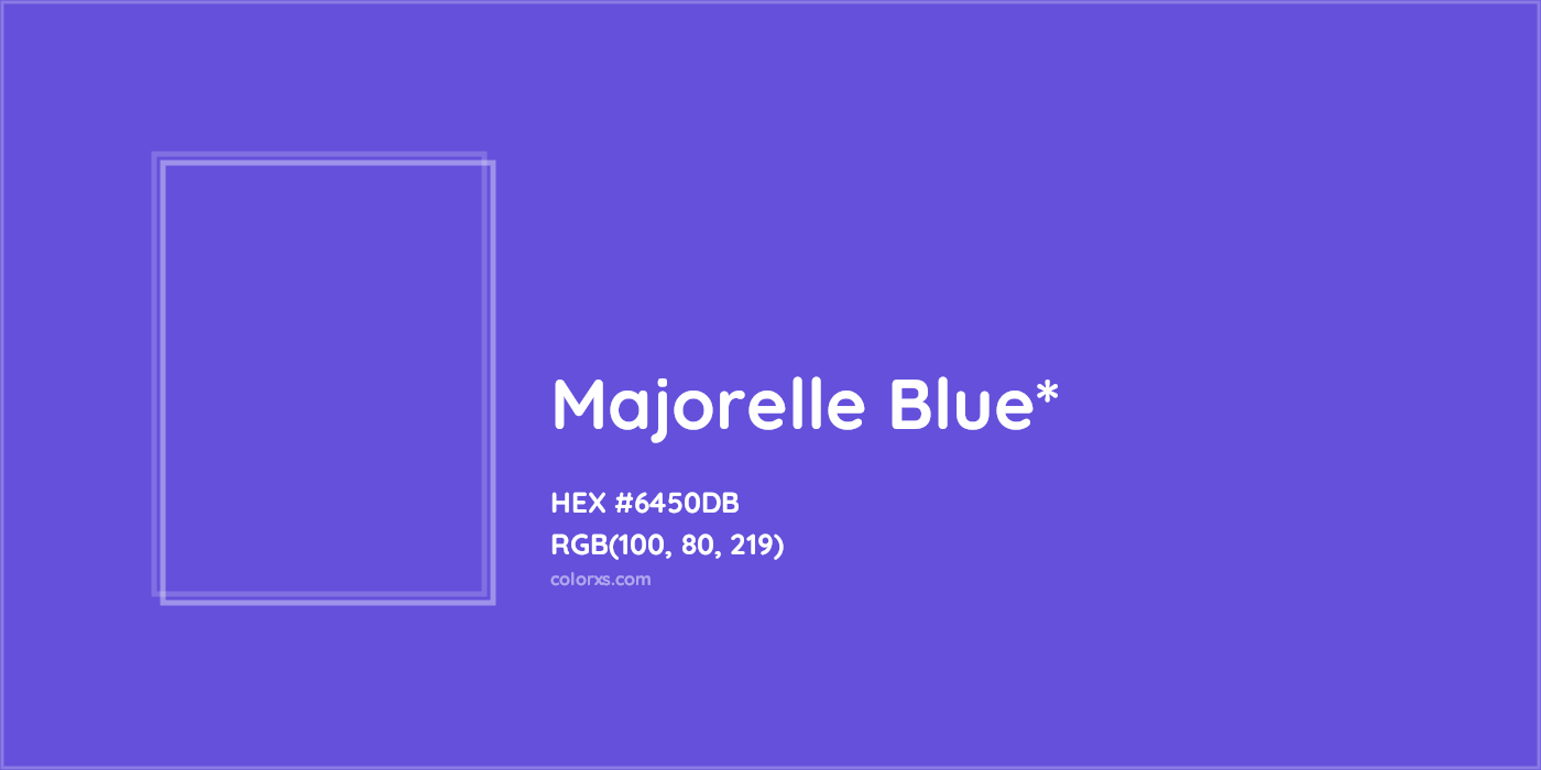 HEX #6450DB Color Name, Color Code, Palettes, Similar Paints, Images