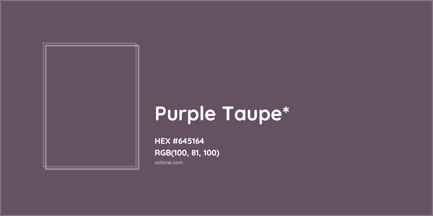HEX #645164 Color Name, Color Code, Palettes, Similar Paints, Images