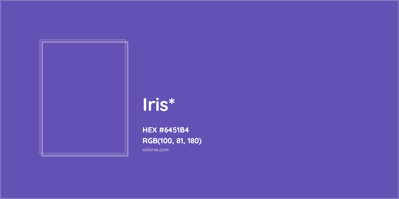 HEX #6451B4 Color Name, Color Code, Palettes, Similar Paints, Images