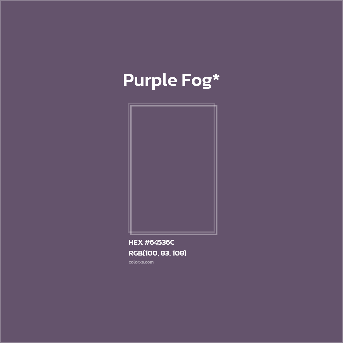 HEX #64536C Color Name, Color Code, Palettes, Similar Paints, Images