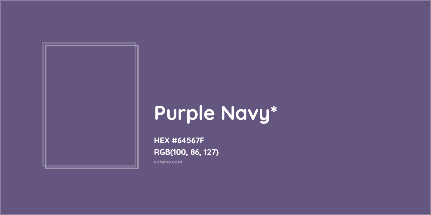 HEX #64567F Color Name, Color Code, Palettes, Similar Paints, Images