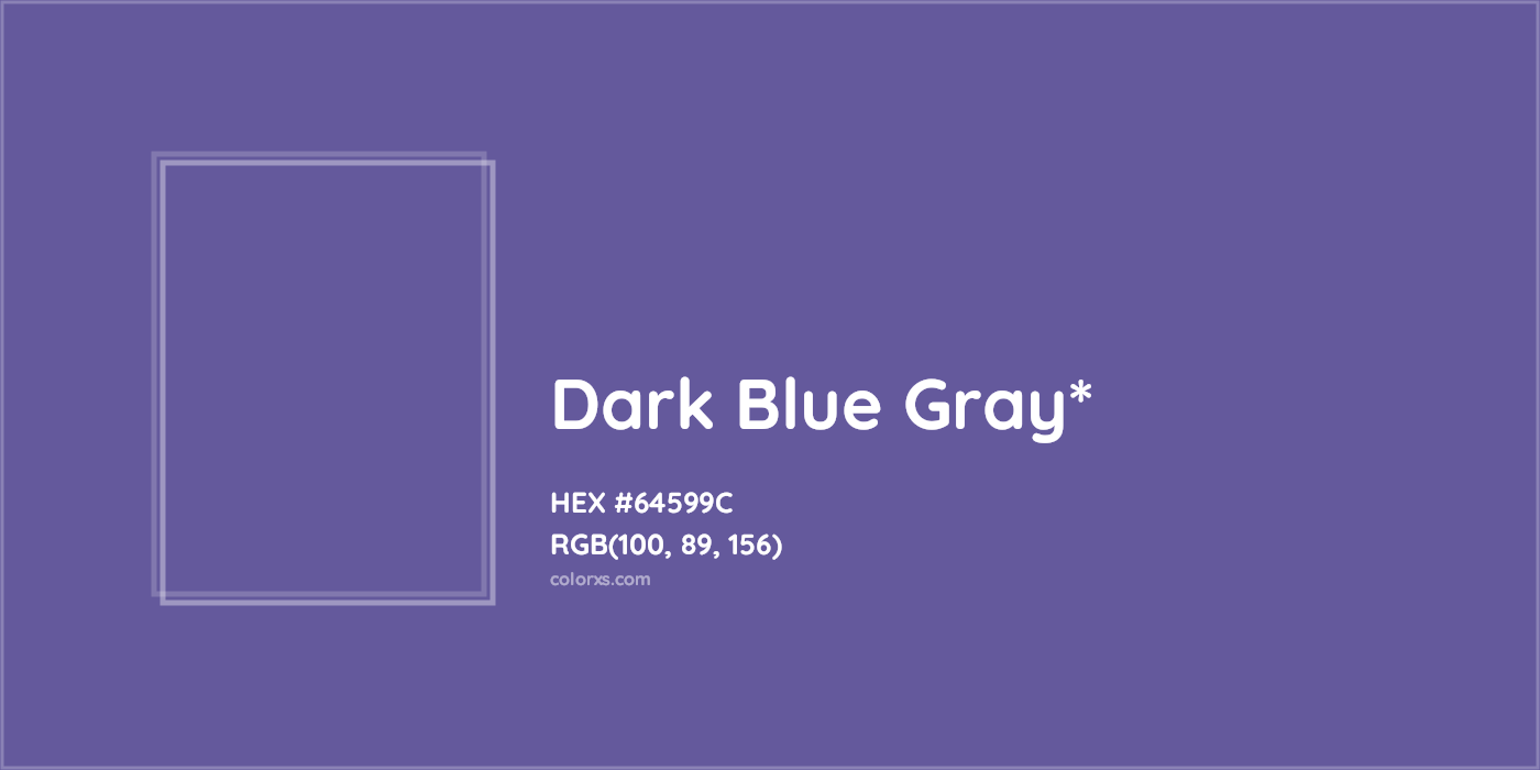HEX #64599C Color Name, Color Code, Palettes, Similar Paints, Images