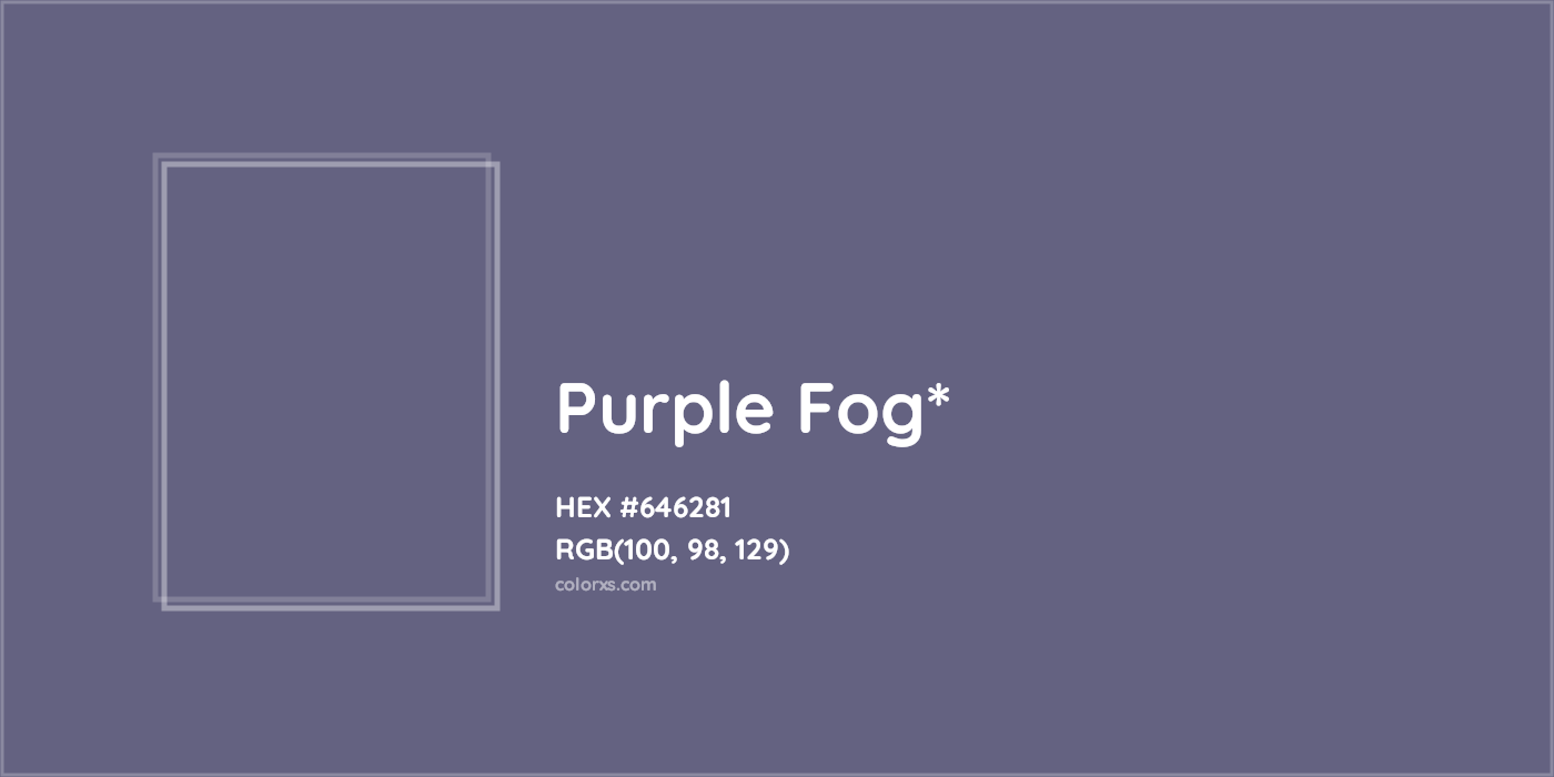 HEX #646281 Color Name, Color Code, Palettes, Similar Paints, Images