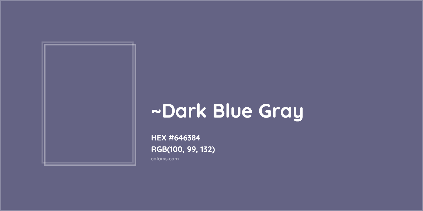 HEX #646384 Color Name, Color Code, Palettes, Similar Paints, Images