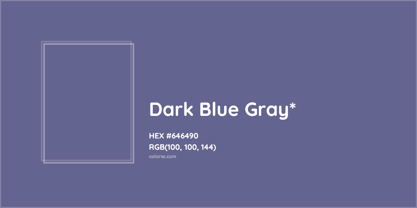HEX #646490 Color Name, Color Code, Palettes, Similar Paints, Images