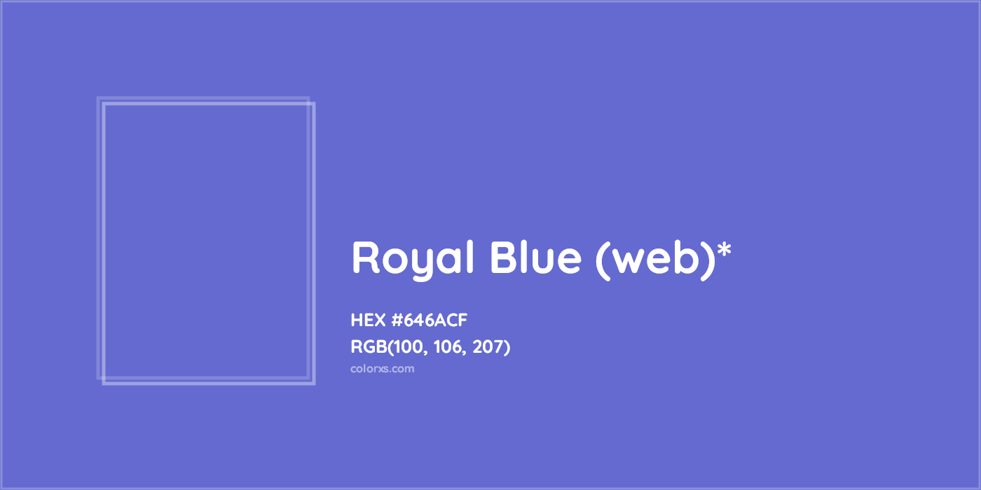 HEX #646ACF Color Name, Color Code, Palettes, Similar Paints, Images