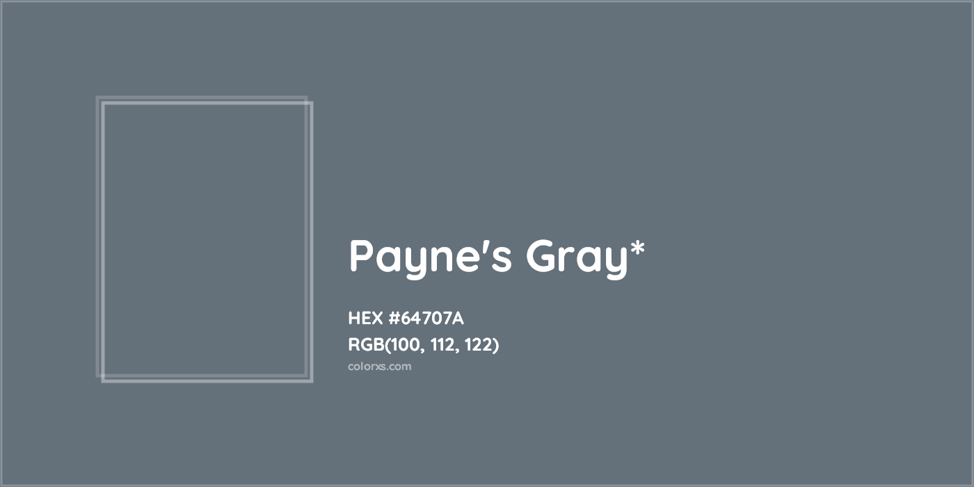 HEX #64707A Color Name, Color Code, Palettes, Similar Paints, Images