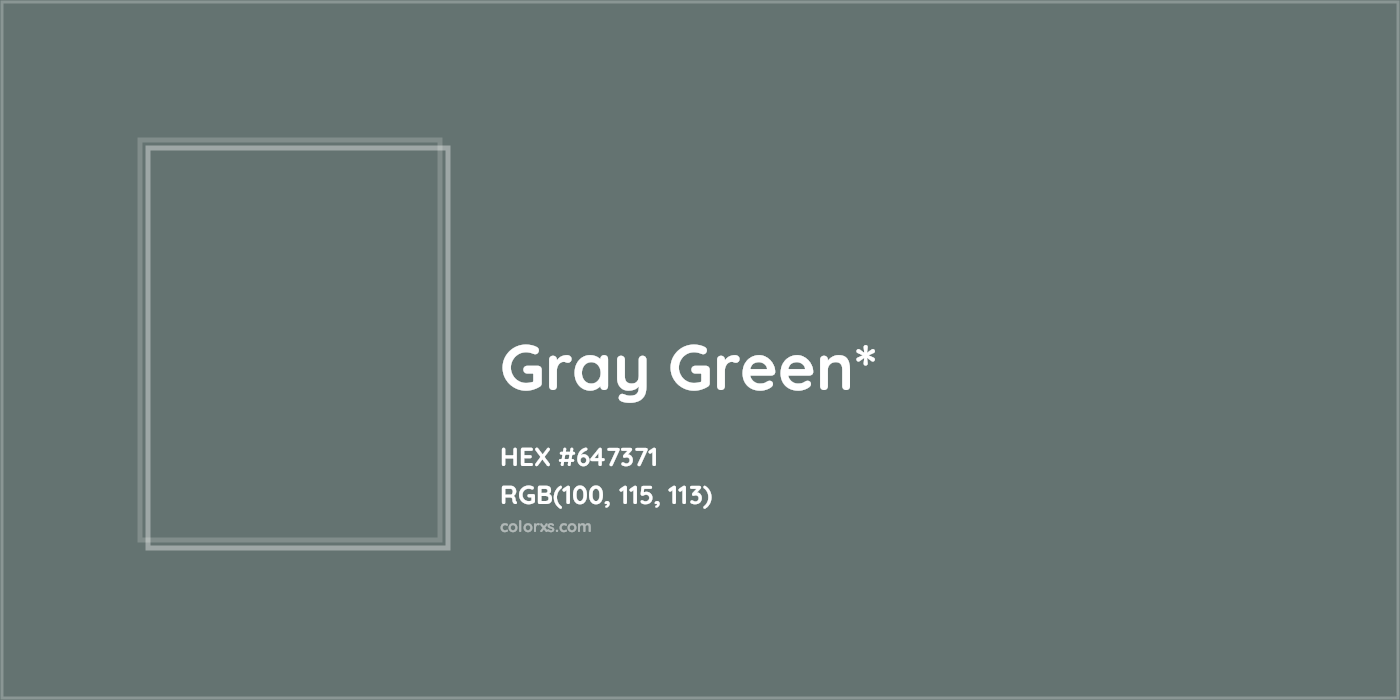 HEX #647371 Color Name, Color Code, Palettes, Similar Paints, Images