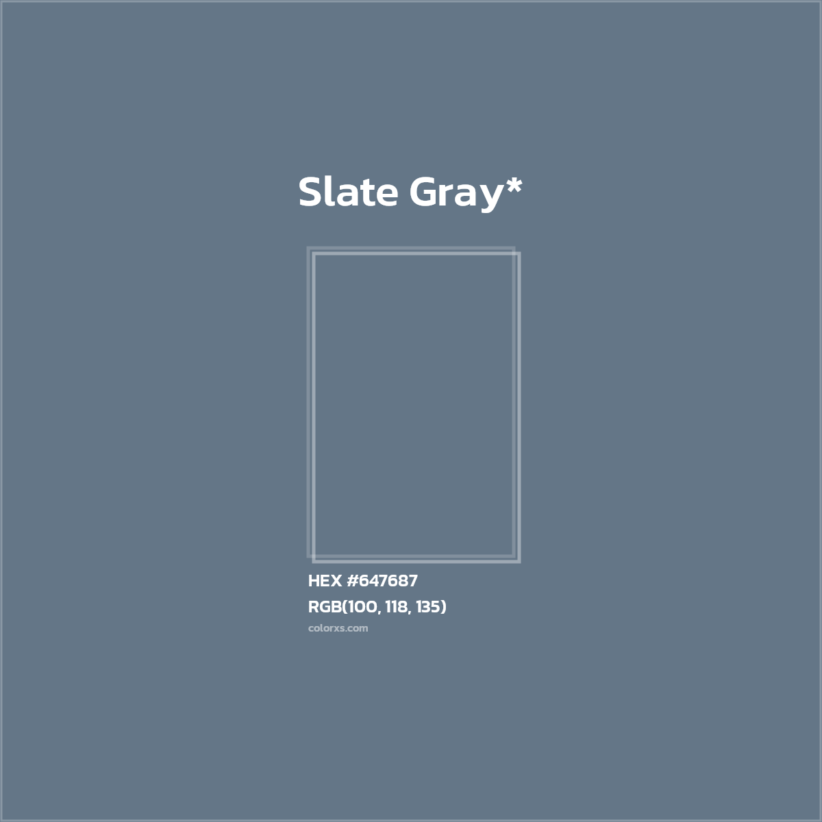 HEX #647687 Color Name, Color Code, Palettes, Similar Paints, Images
