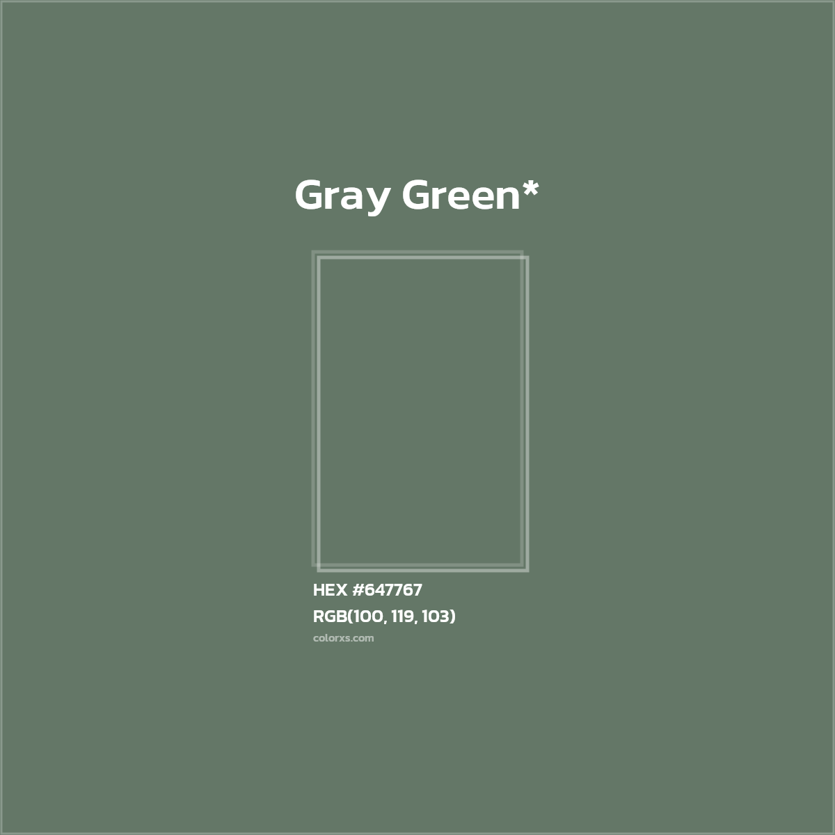 HEX #647767 Color Name, Color Code, Palettes, Similar Paints, Images