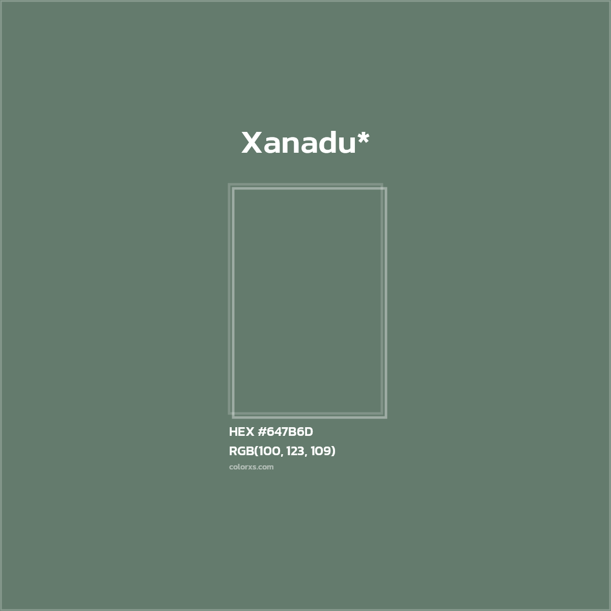 HEX #647B6D Color Name, Color Code, Palettes, Similar Paints, Images