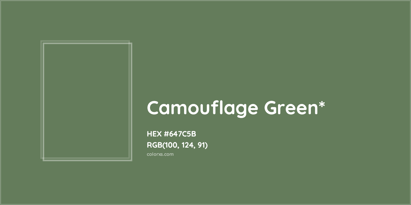 HEX #647C5B Color Name, Color Code, Palettes, Similar Paints, Images