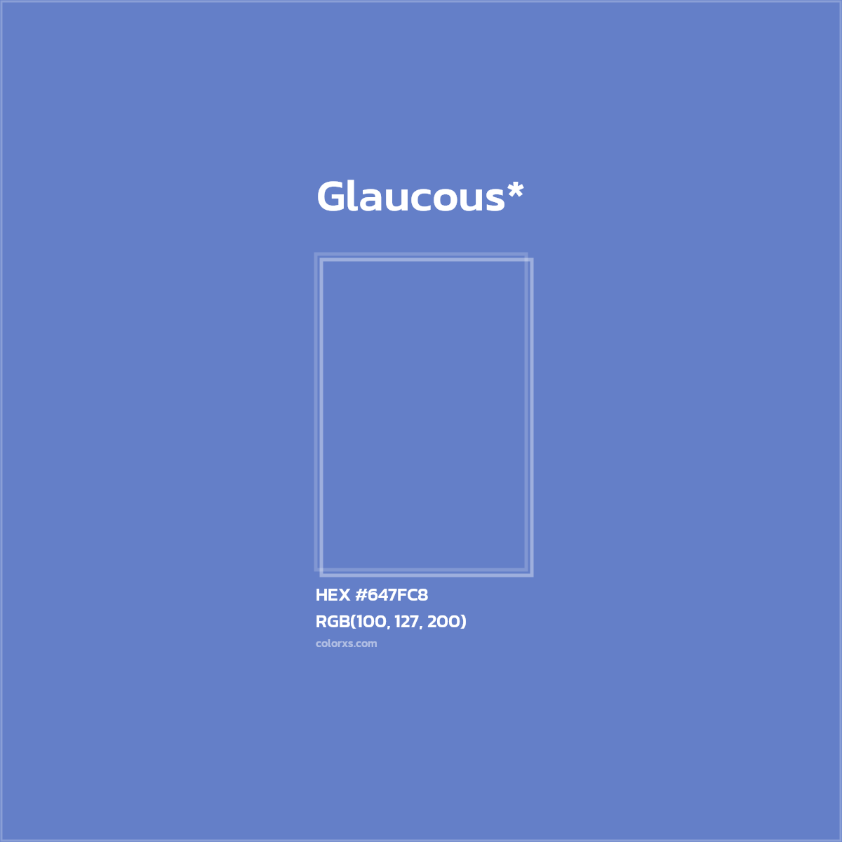 HEX #647FC8 Color Name, Color Code, Palettes, Similar Paints, Images