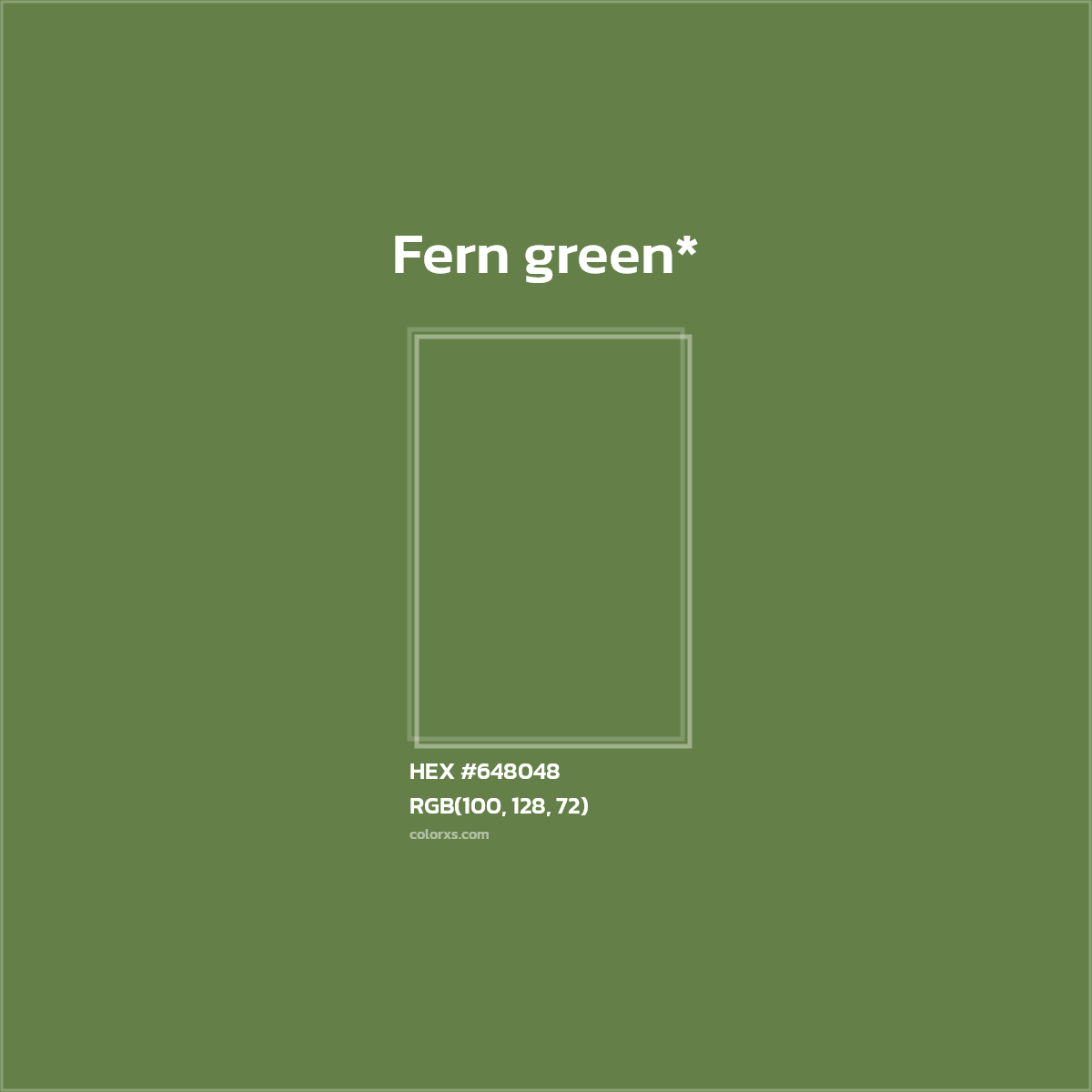 HEX #648048 Color Name, Color Code, Palettes, Similar Paints, Images