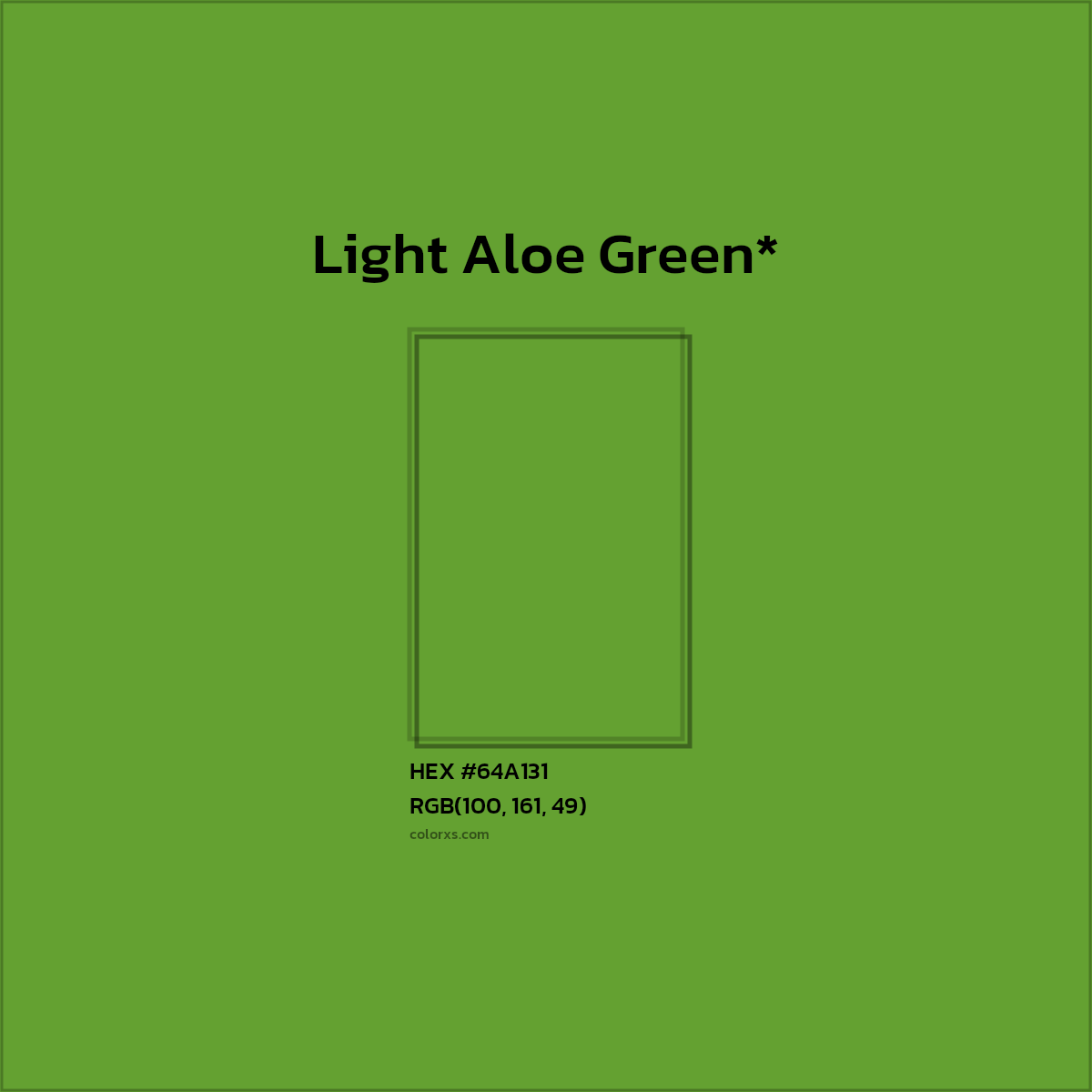 HEX #64A131 Color Name, Color Code, Palettes, Similar Paints, Images
