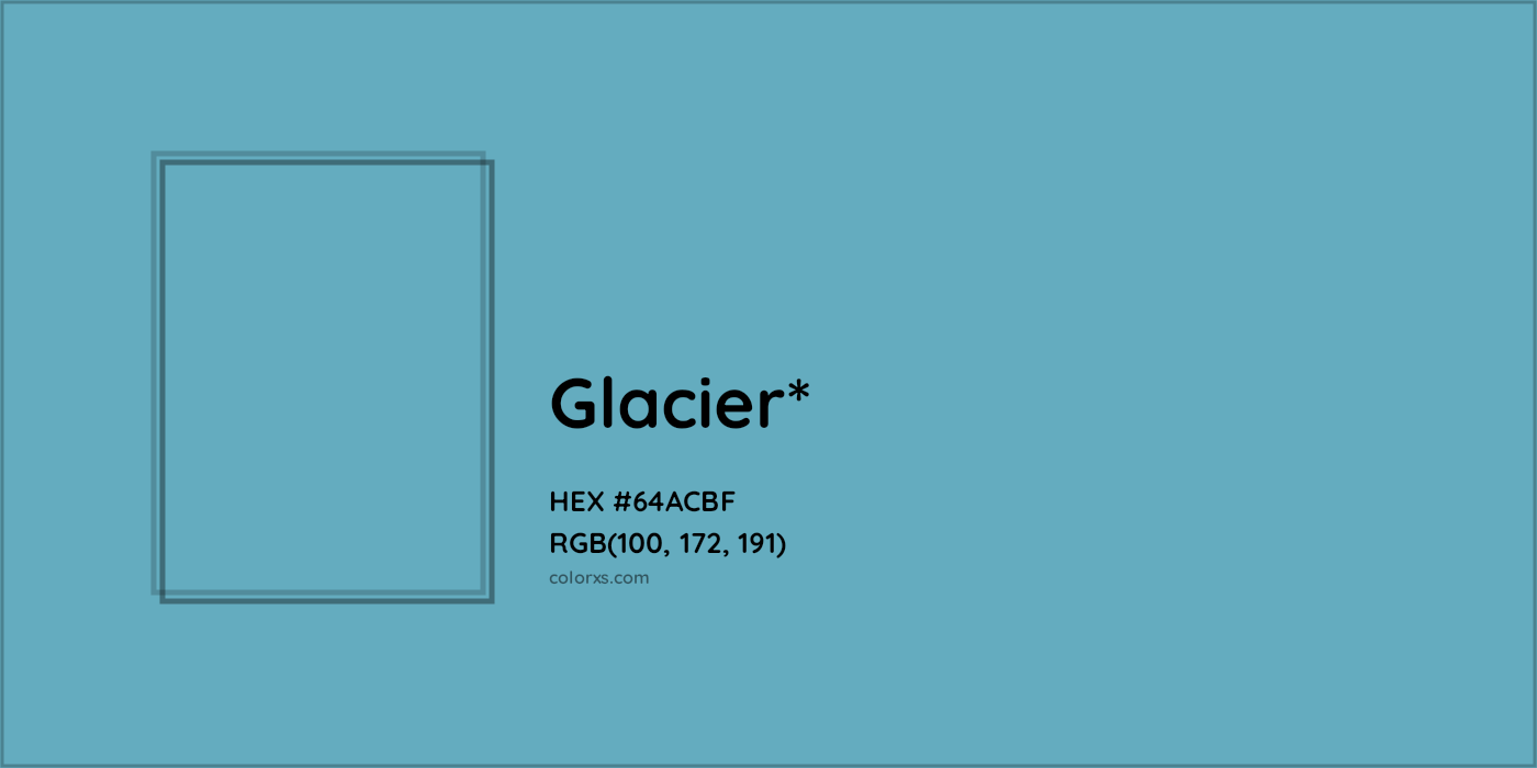 HEX #64ACBF Color Name, Color Code, Palettes, Similar Paints, Images