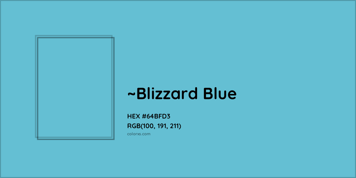 HEX #64BFD3 Color Name, Color Code, Palettes, Similar Paints, Images