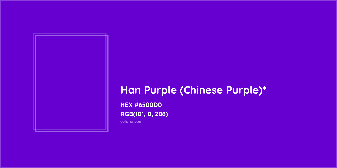 HEX #6500D0 Color Name, Color Code, Palettes, Similar Paints, Images
