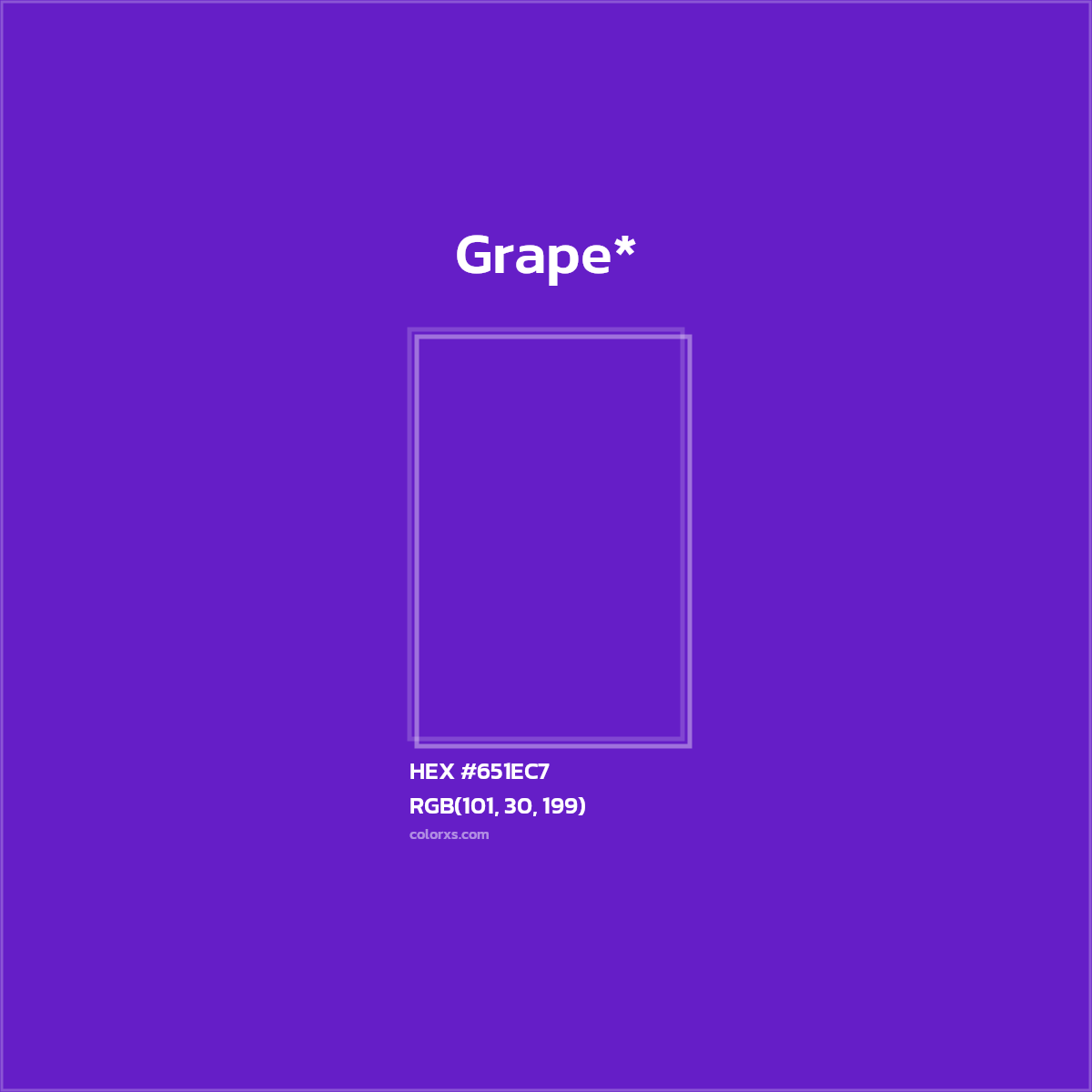 HEX #651EC7 Color Name, Color Code, Palettes, Similar Paints, Images