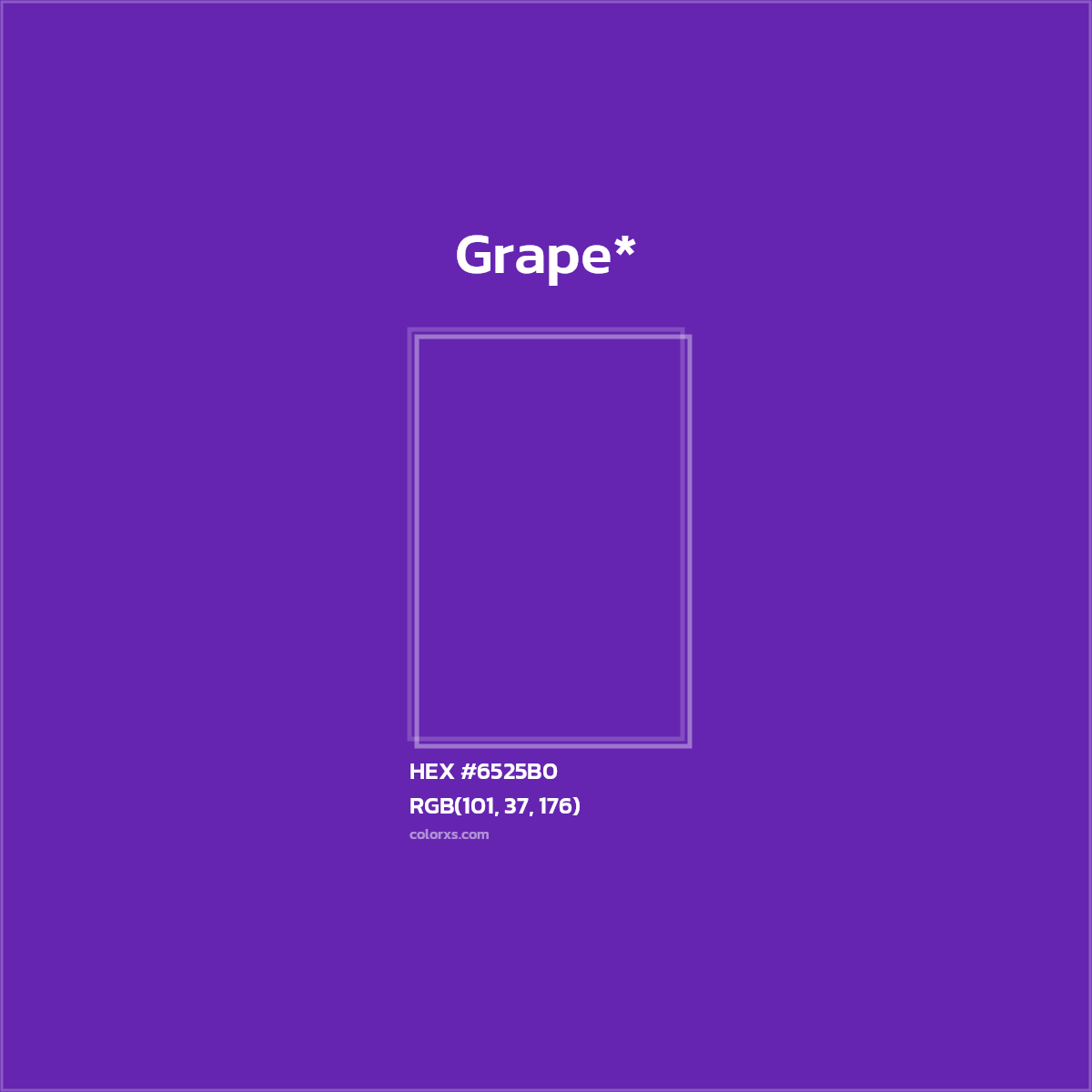 HEX #6525B0 Color Name, Color Code, Palettes, Similar Paints, Images