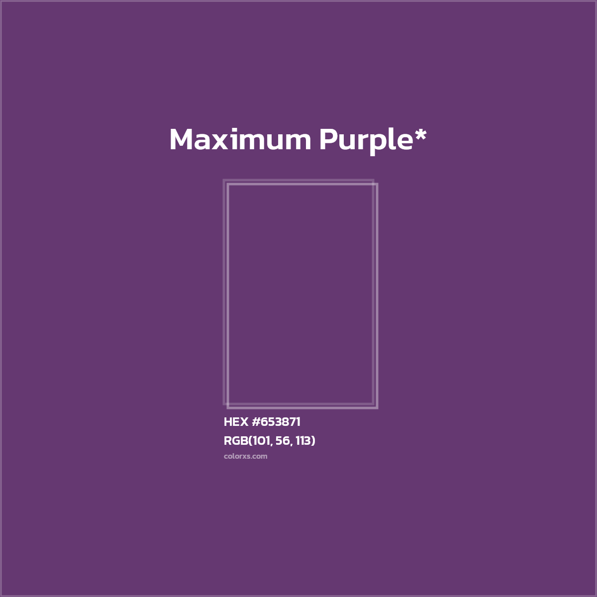 HEX #653871 Color Name, Color Code, Palettes, Similar Paints, Images