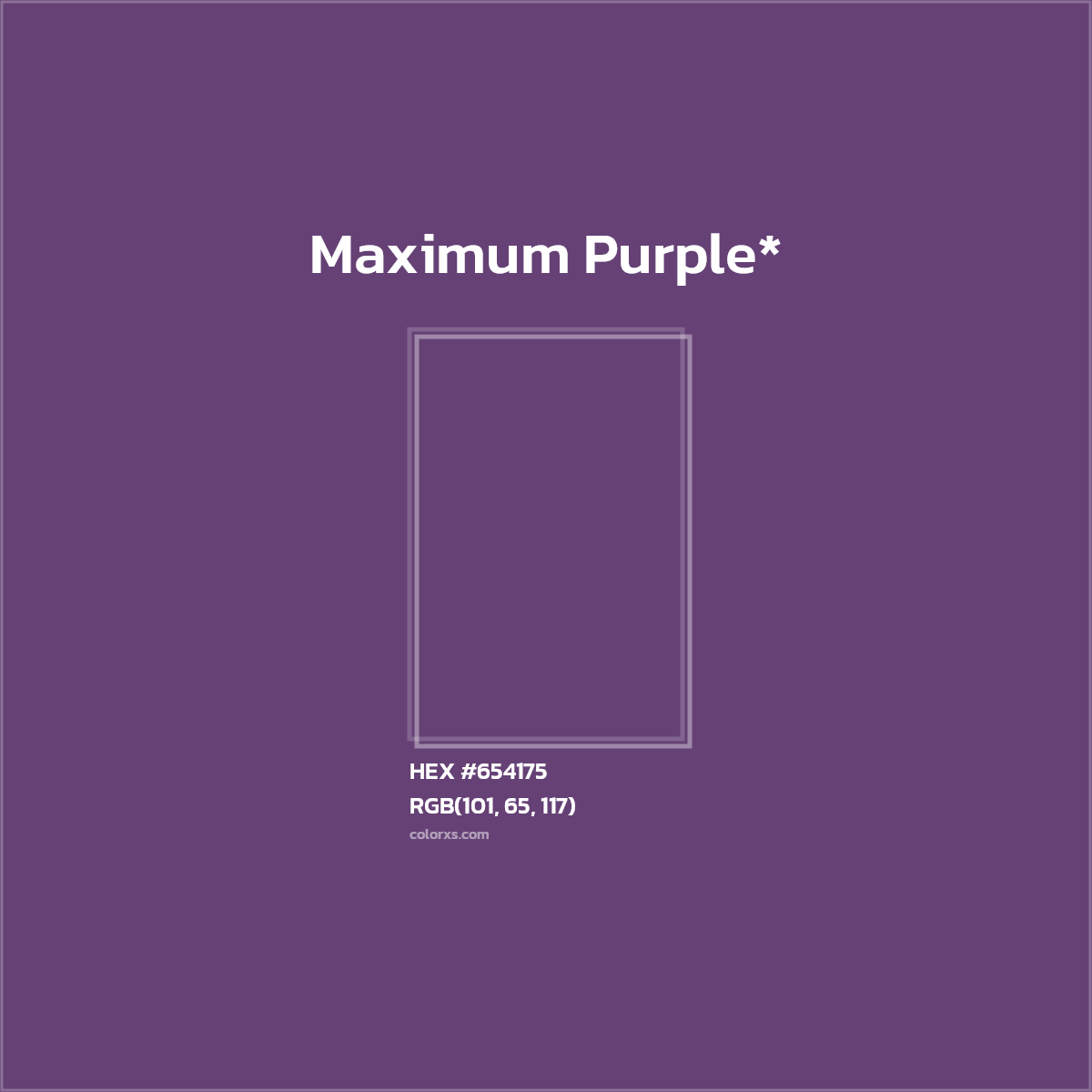 HEX #654175 Color Name, Color Code, Palettes, Similar Paints, Images