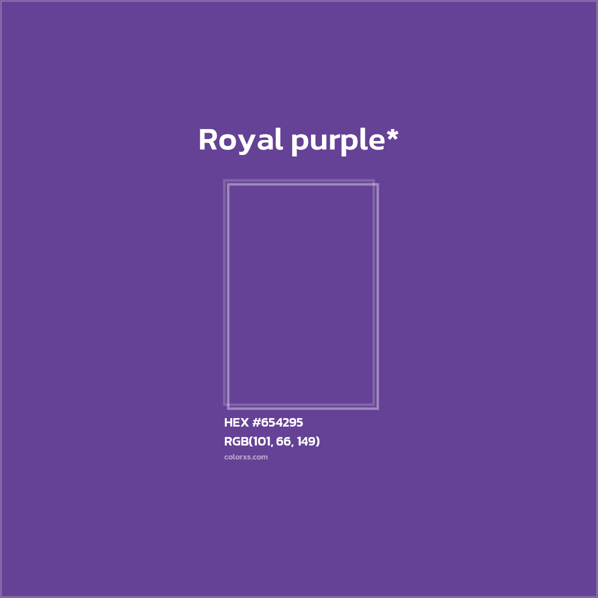 HEX #654295 Color Name, Color Code, Palettes, Similar Paints, Images