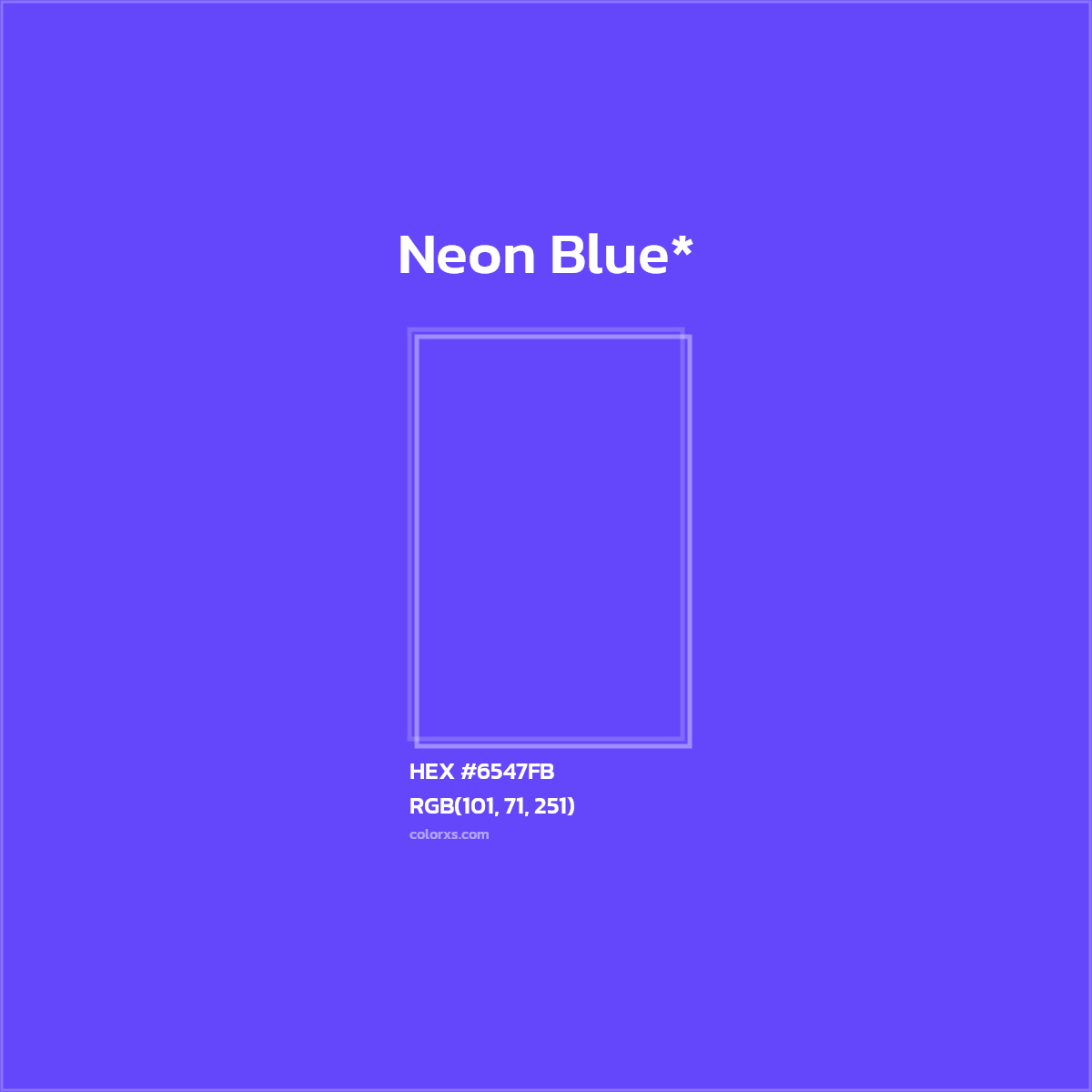 HEX #6547FB Color Name, Color Code, Palettes, Similar Paints, Images
