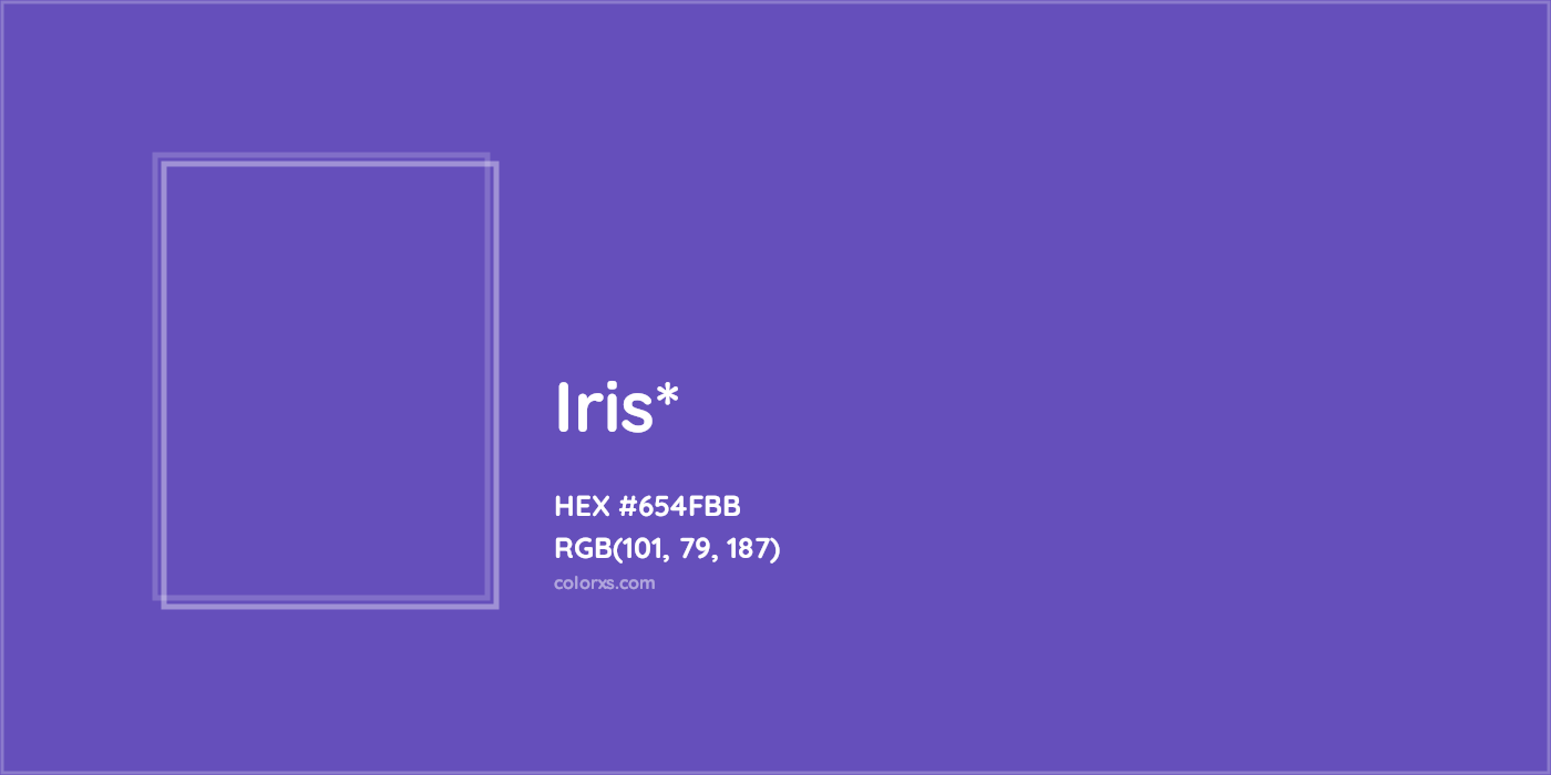 HEX #654FBB Color Name, Color Code, Palettes, Similar Paints, Images
