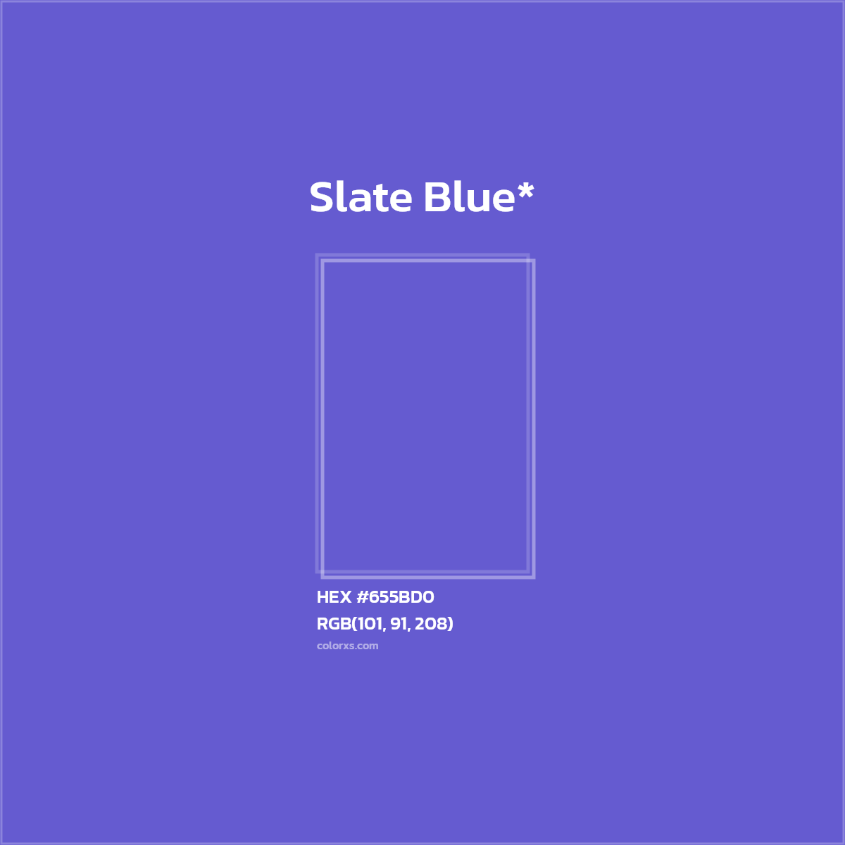 HEX #655BD0 Color Name, Color Code, Palettes, Similar Paints, Images
