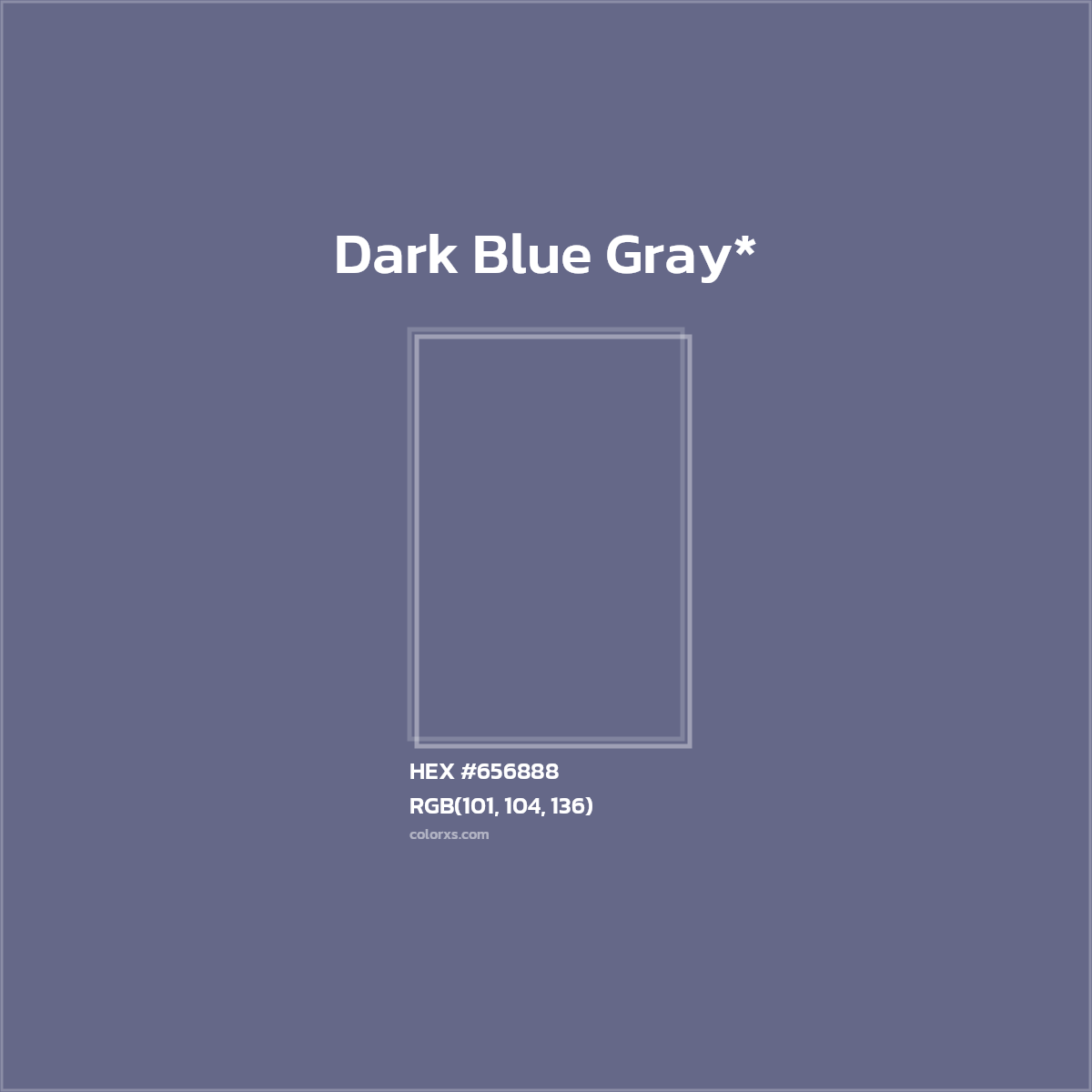 HEX #656888 Color Name, Color Code, Palettes, Similar Paints, Images