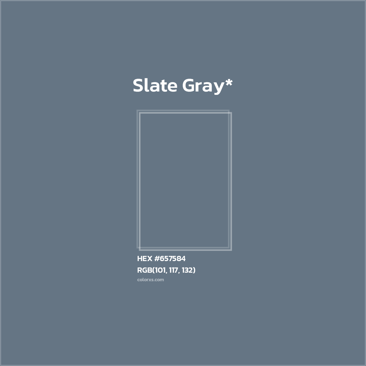 HEX #657584 Color Name, Color Code, Palettes, Similar Paints, Images