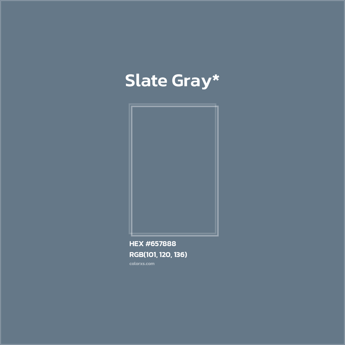 HEX #657888 Color Name, Color Code, Palettes, Similar Paints, Images