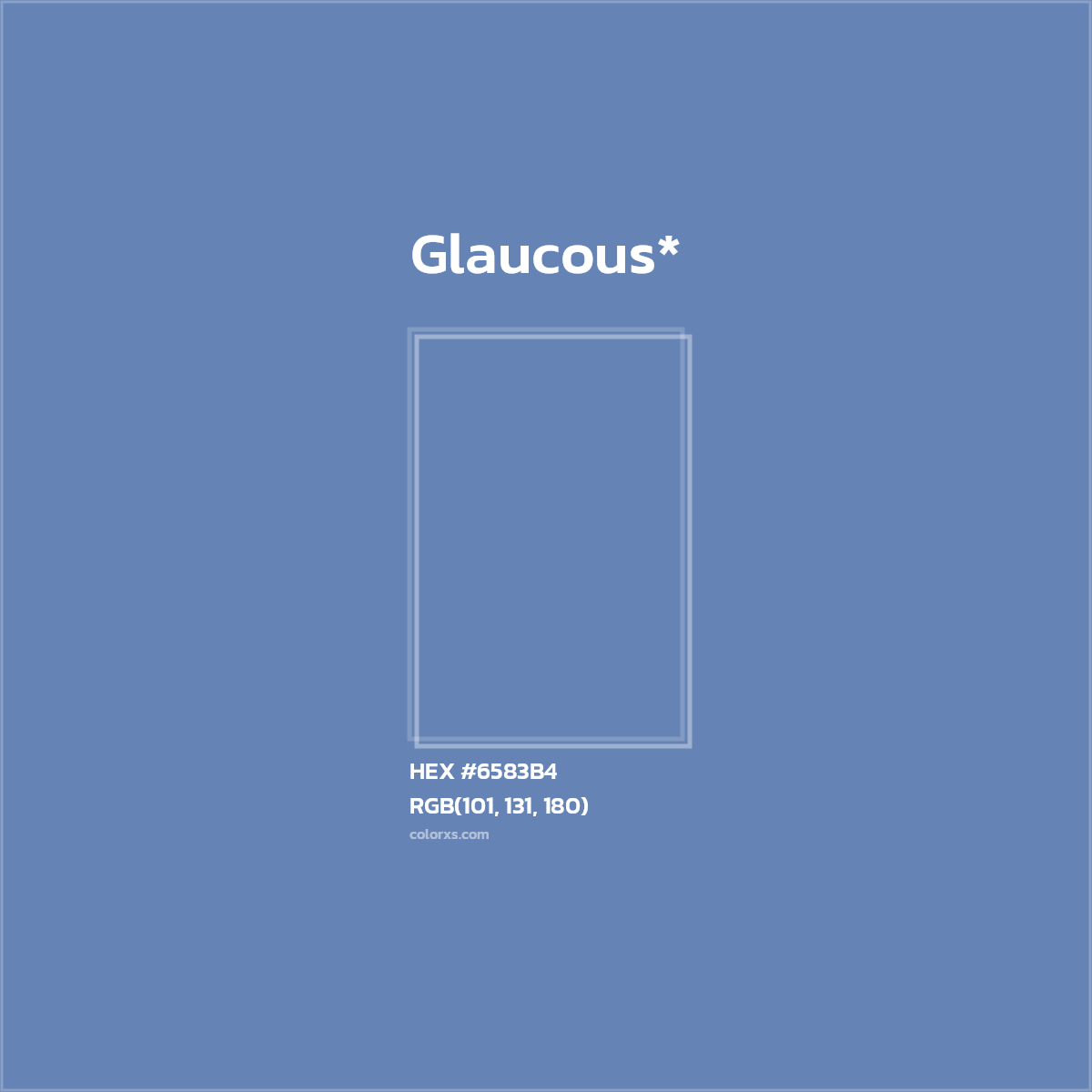 HEX #6583B4 Color Name, Color Code, Palettes, Similar Paints, Images