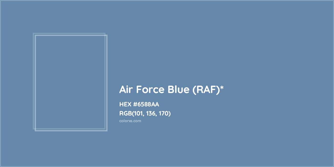 HEX #6588AA Color Name, Color Code, Palettes, Similar Paints, Images