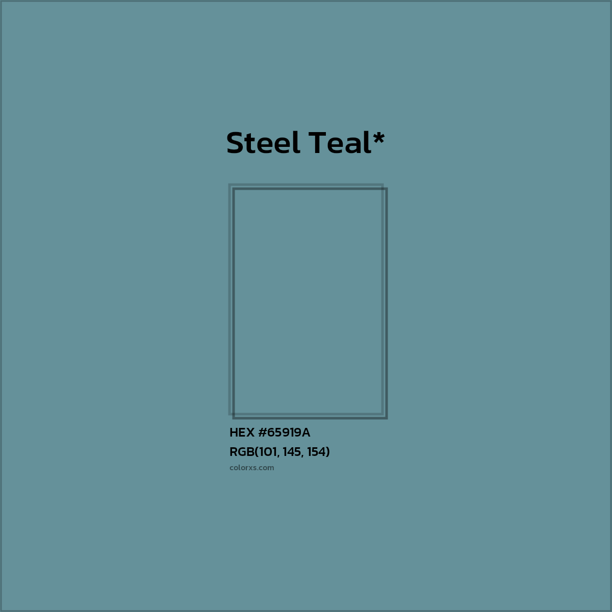 HEX #65919A Color Name, Color Code, Palettes, Similar Paints, Images