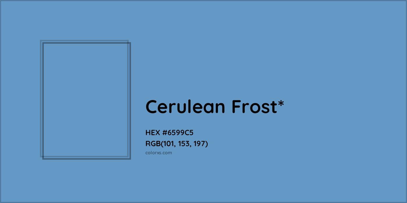 HEX #6599C5 Color Name, Color Code, Palettes, Similar Paints, Images