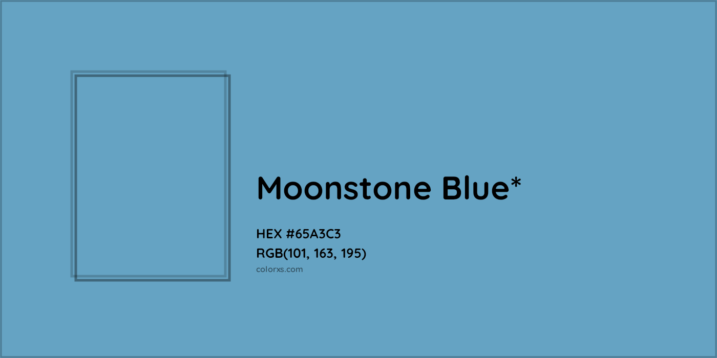HEX #65A3C3 Color Name, Color Code, Palettes, Similar Paints, Images