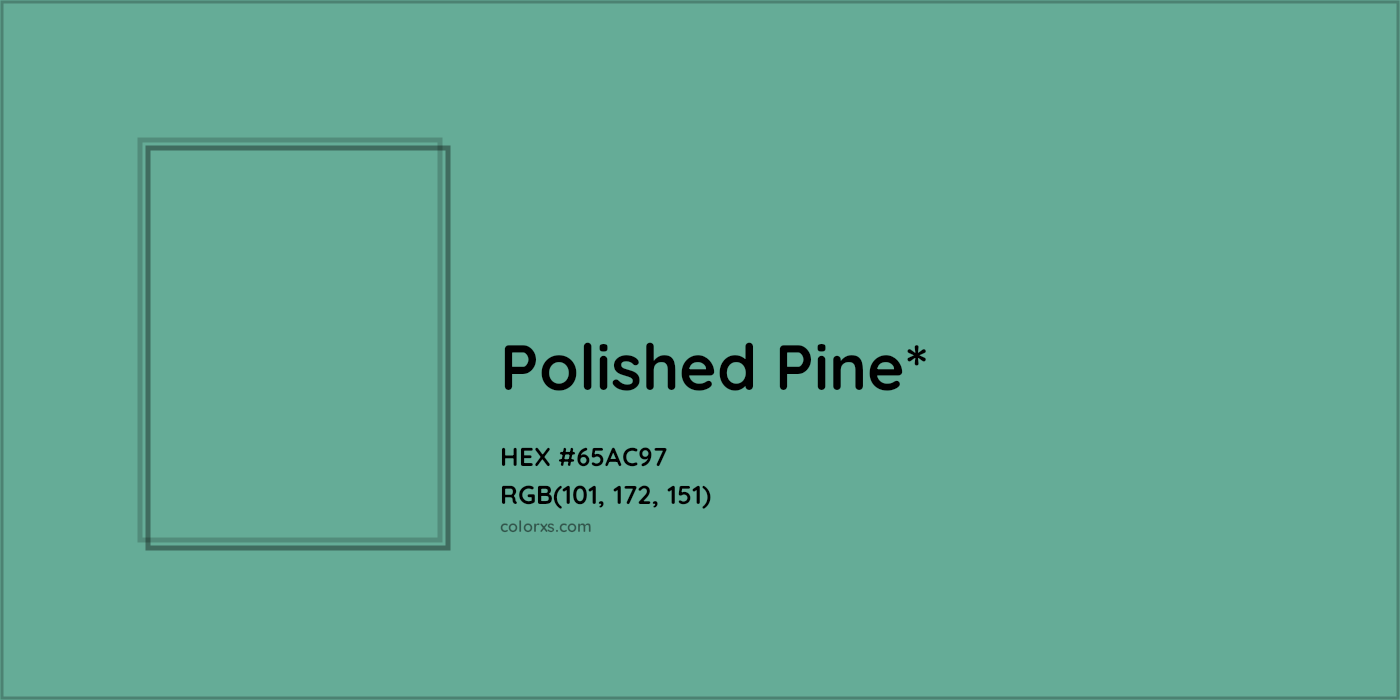 HEX #65AC97 Color Name, Color Code, Palettes, Similar Paints, Images