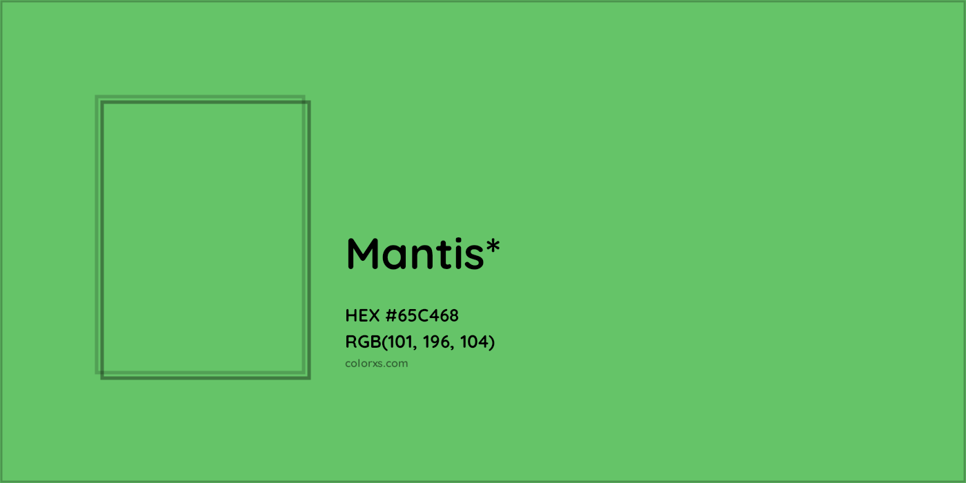 HEX #65C468 Color Name, Color Code, Palettes, Similar Paints, Images