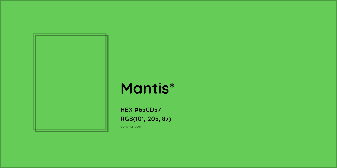 HEX #65CD57 Color Name, Color Code, Palettes, Similar Paints, Images