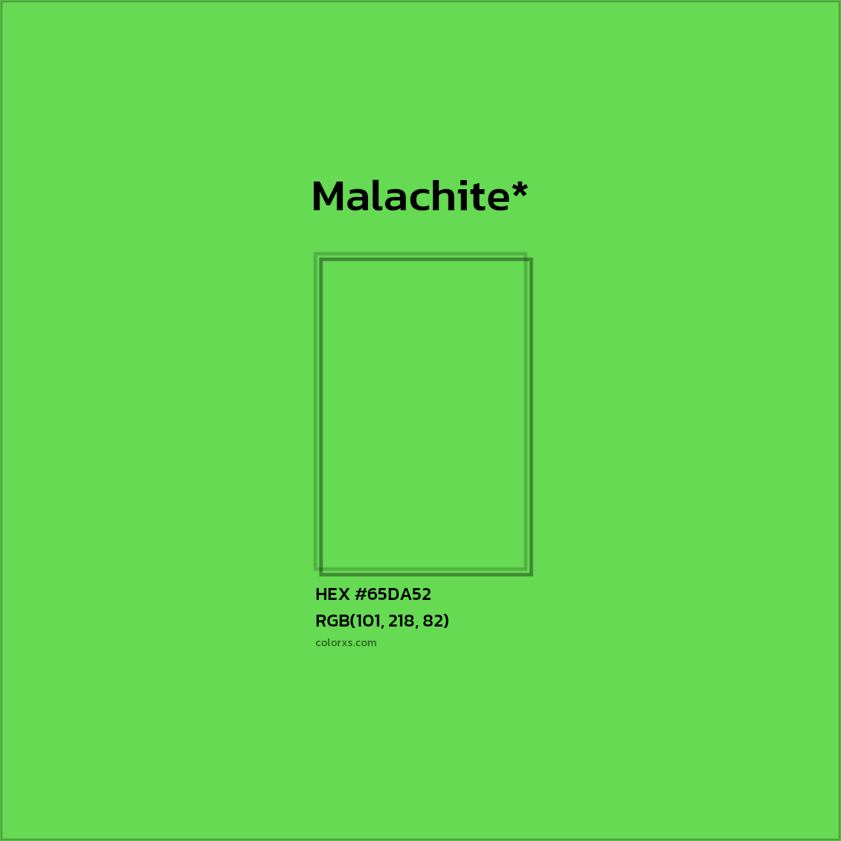 HEX #65DA52 Color Name, Color Code, Palettes, Similar Paints, Images