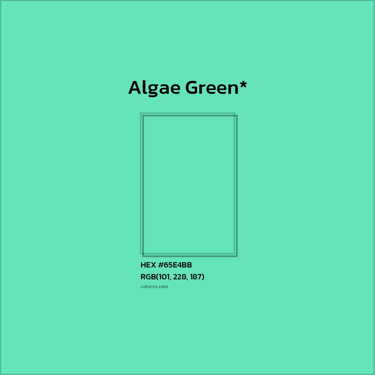 HEX #65E4BB Color Name, Color Code, Palettes, Similar Paints, Images