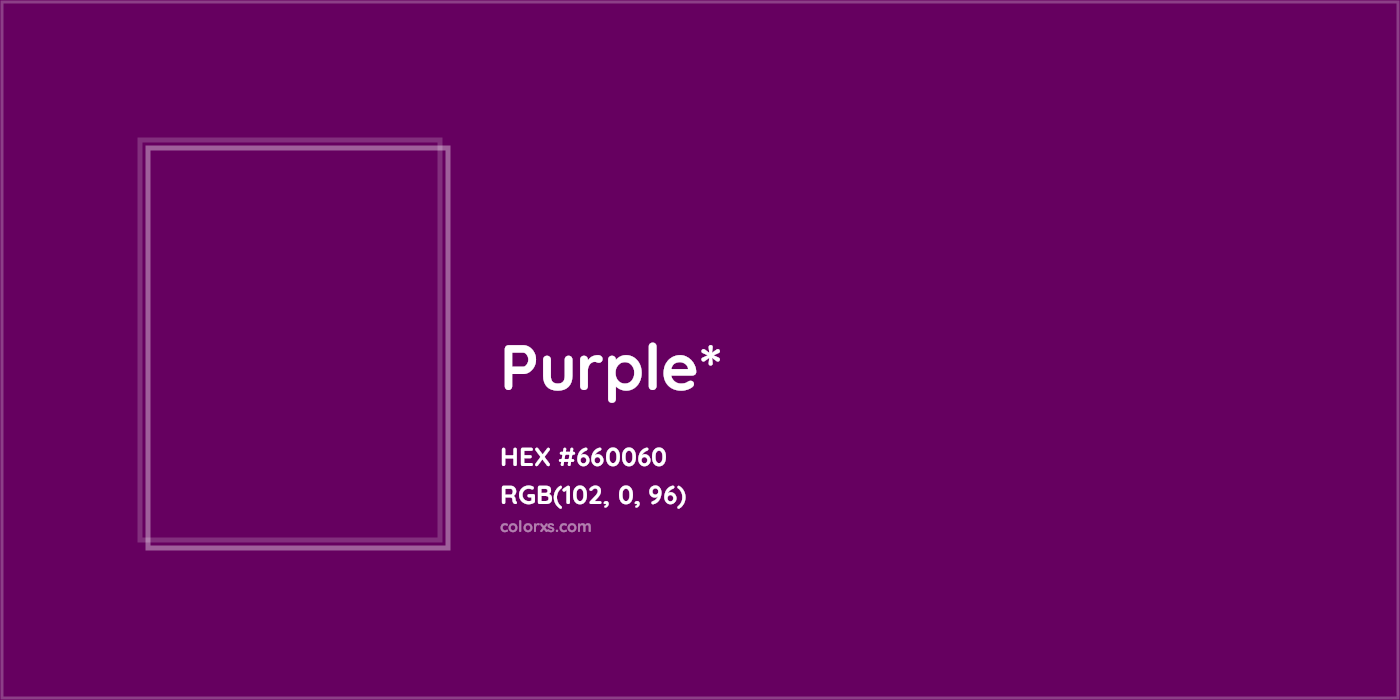 HEX #660060 Color Name, Color Code, Palettes, Similar Paints, Images