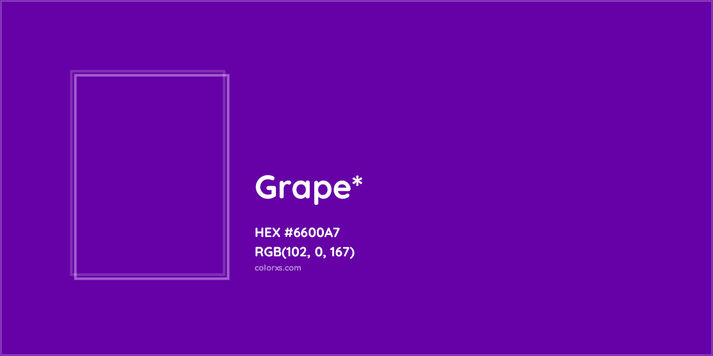 HEX #6600A7 Color Name, Color Code, Palettes, Similar Paints, Images