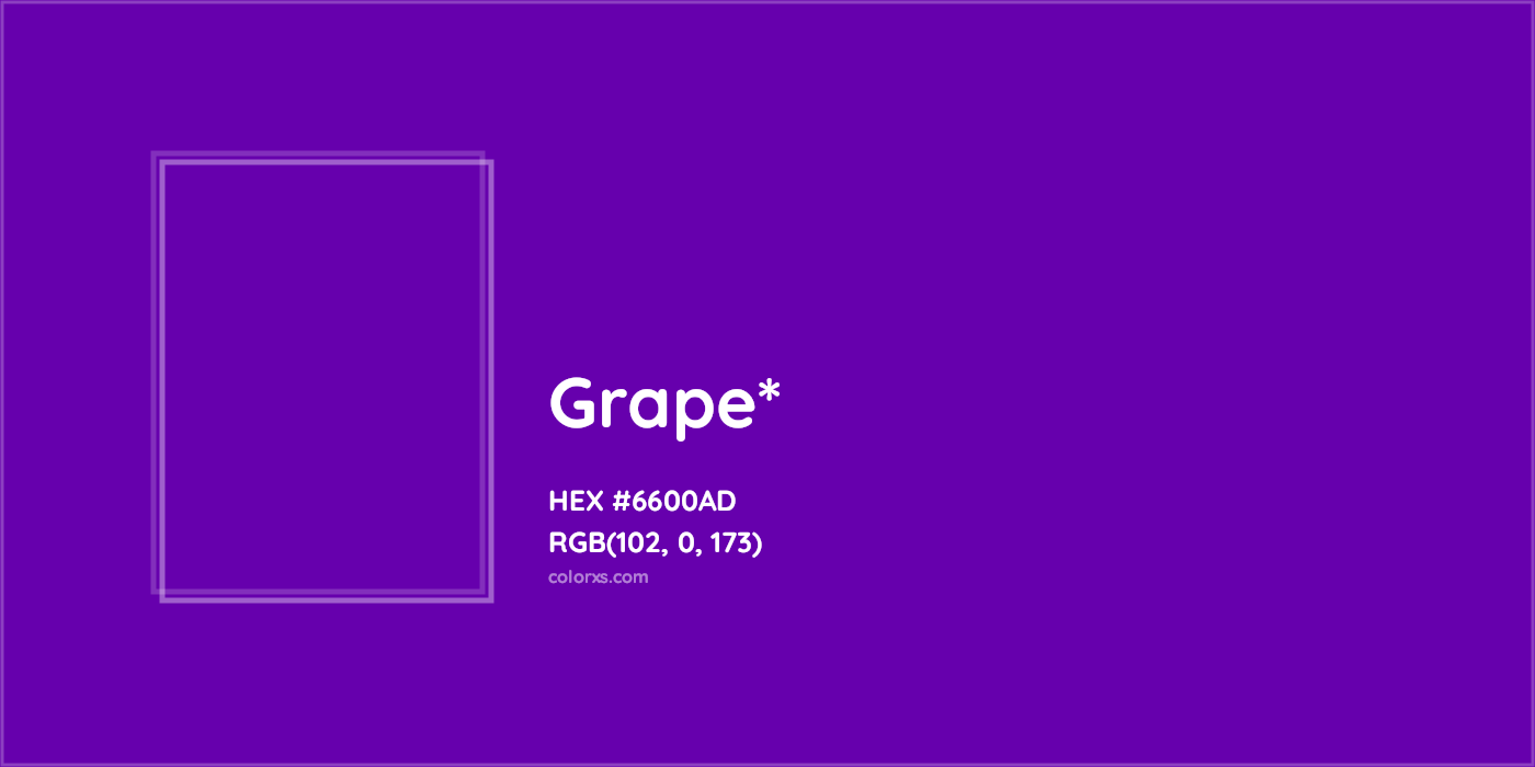 HEX #6600AD Color Name, Color Code, Palettes, Similar Paints, Images